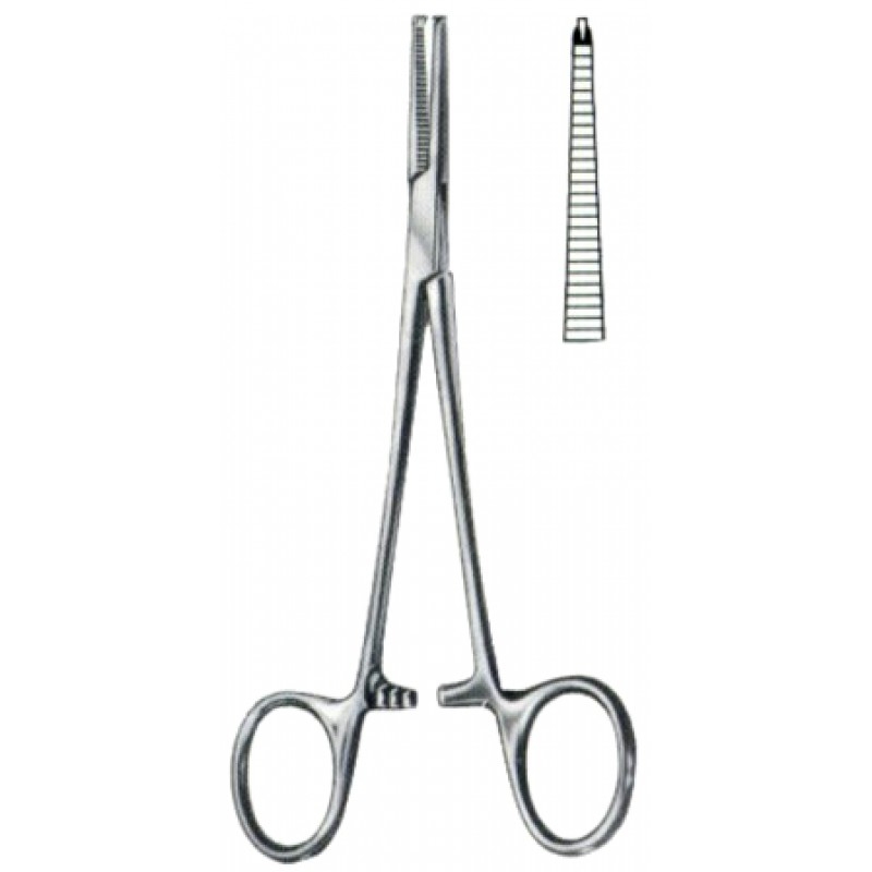 Baby-Crile Hemostatic Forceps BJ Straight 12 14cm5 12