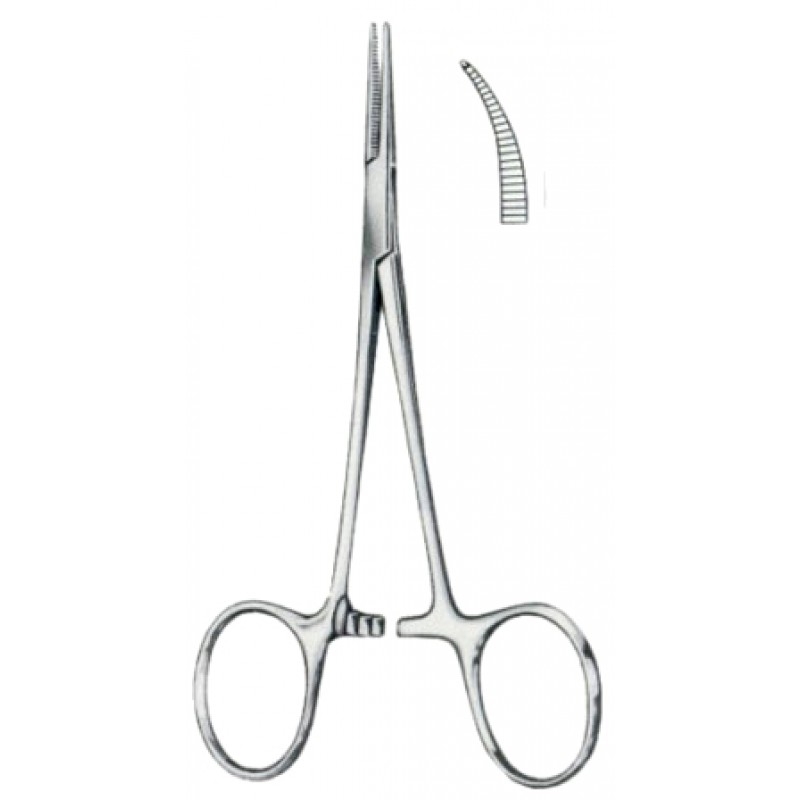 Micro-Mosquito Hemostatic Forceps BJ Curved 12 10cm4