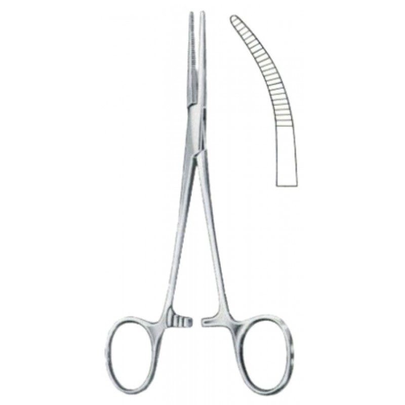 Kelly Hemostatic Forceps BJ Curved 14cm5 12