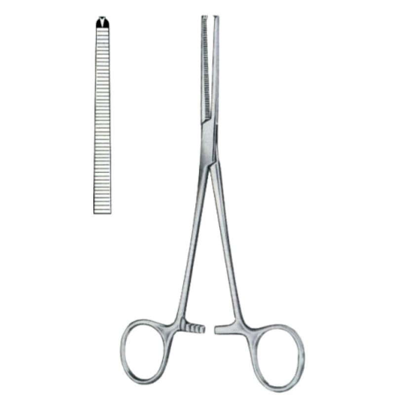 Ochsner-Kocher Hemostatic Forceps BJ Straight 12 14cm5 12