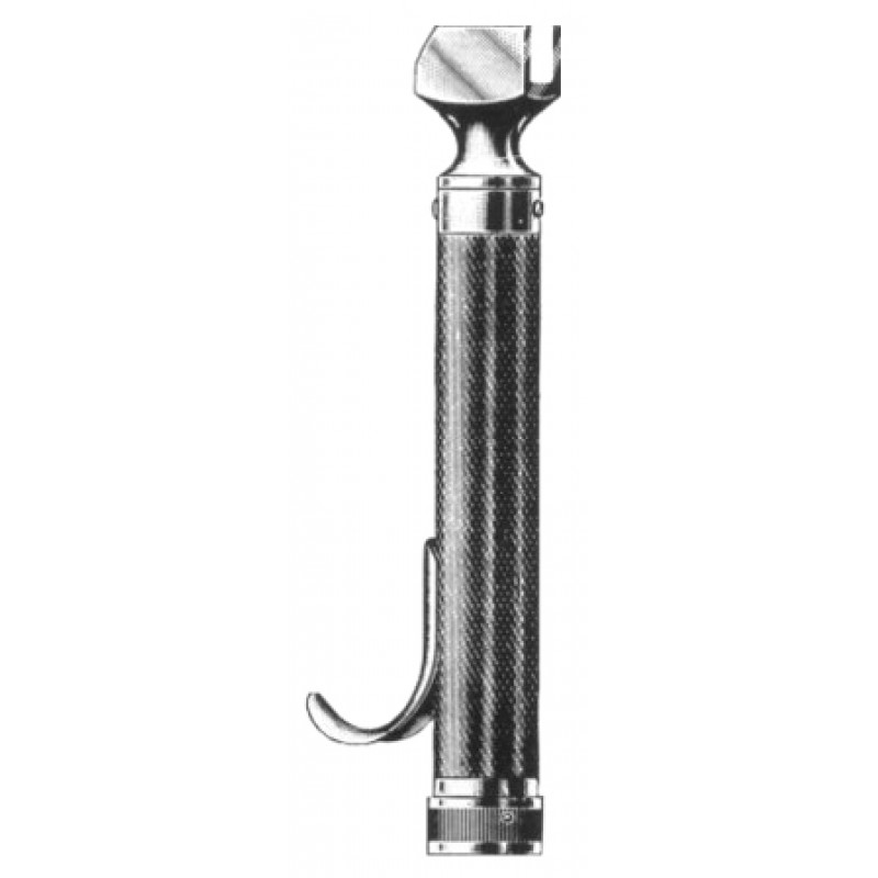 Negus Handle for Laryngoscopes (without batteries) dia 18mm