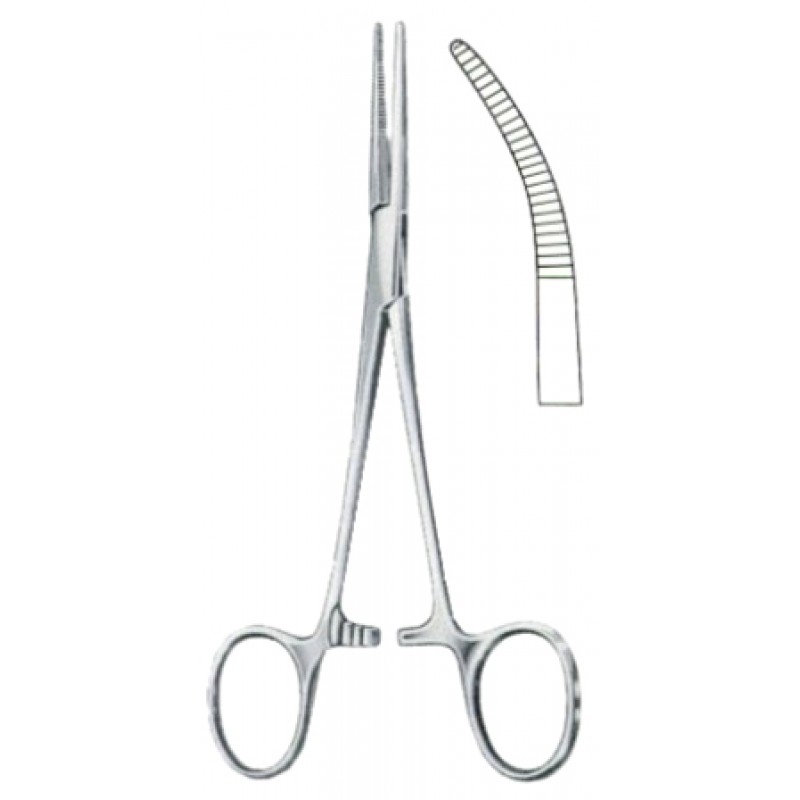 Kelly-Rankin Hemostatic Forceps BJ Curved 16cm6 14
