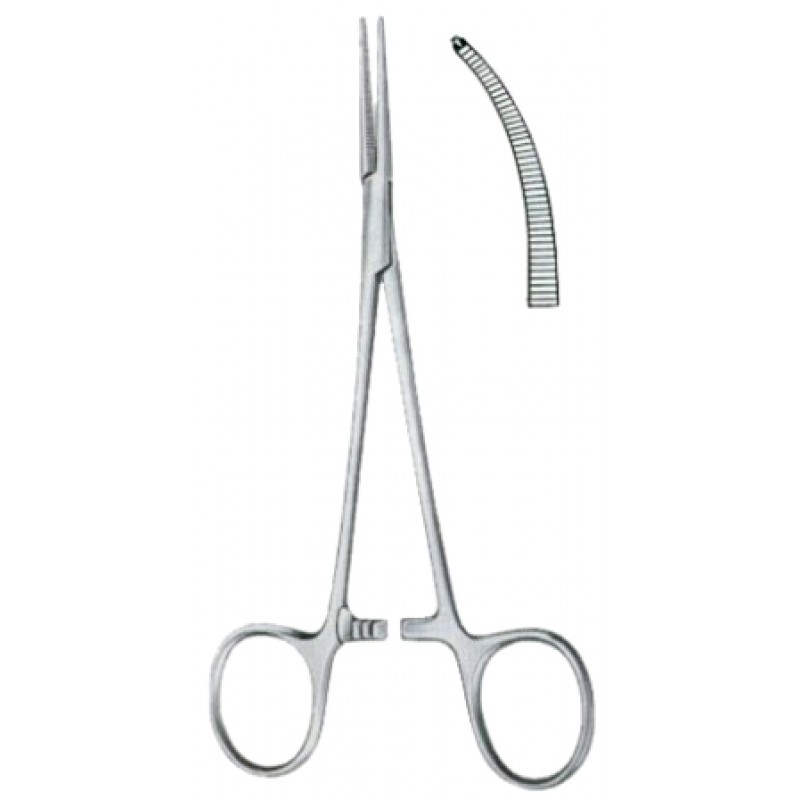 Leriche Hemostatic Forceps BJ Curved 12 15cm6