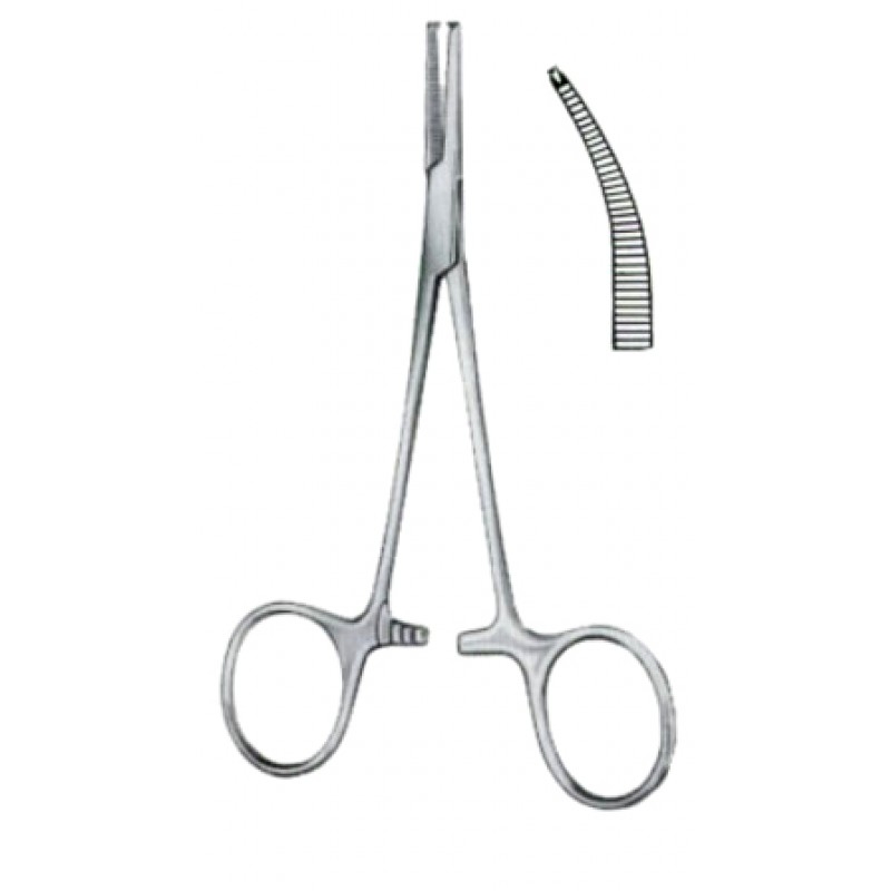 Halstead-Mosquito Hemostatic Forceps BJ Curved 12 12cm4 34