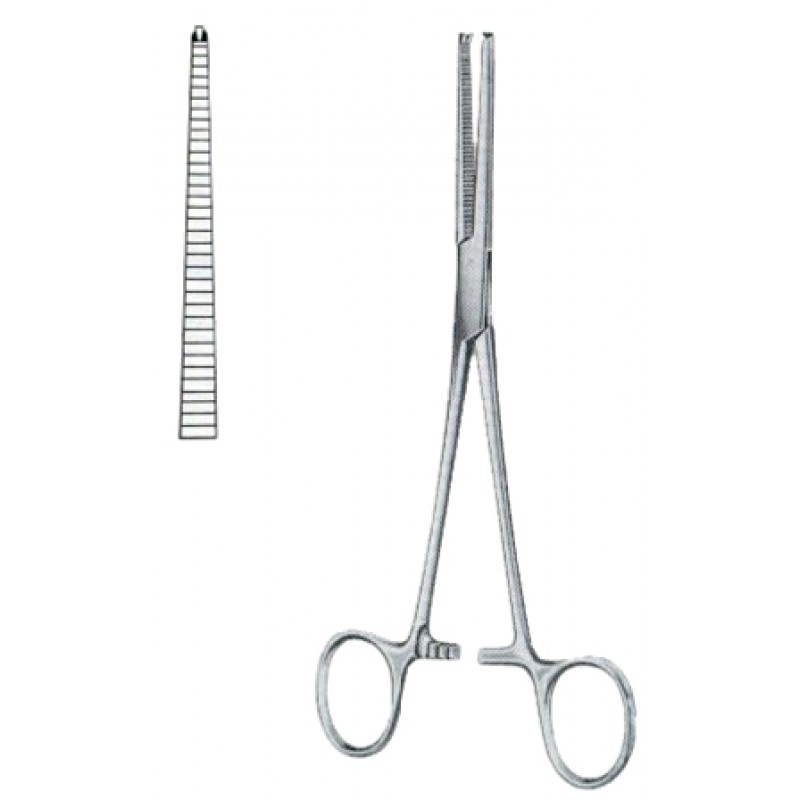 Ochsner-Kocher Hemostatic Forceps BJ Straight 12 16cm6 14