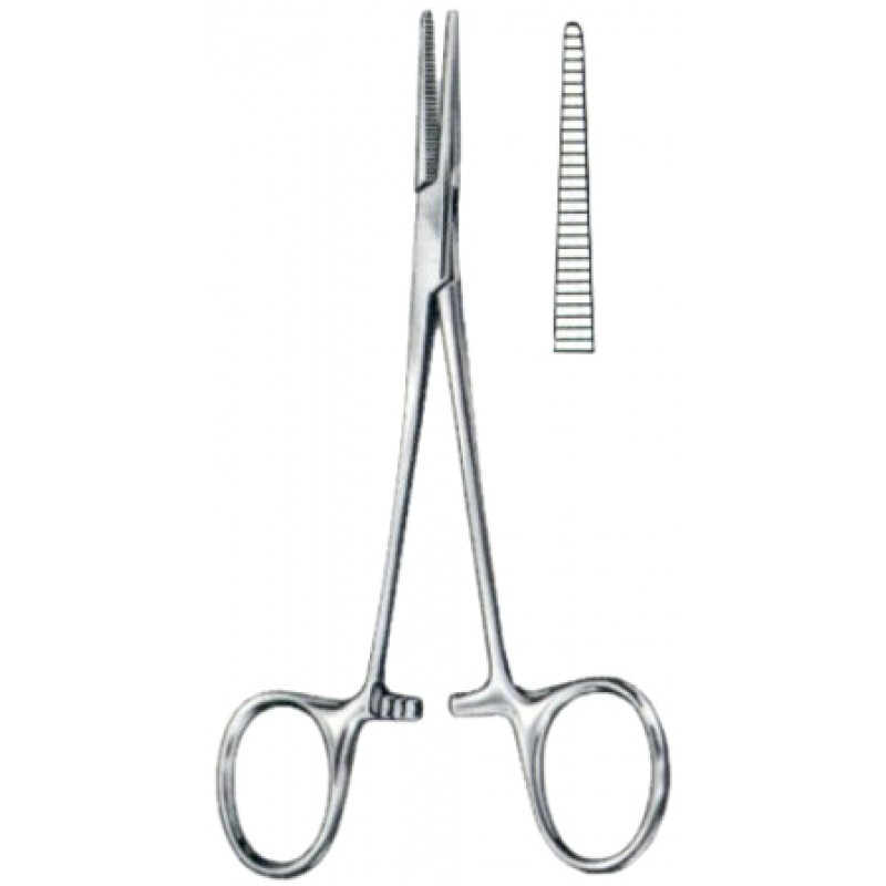 Baby-Crile Hemostatic Forceps BJ Straight 12 14cm5 12
