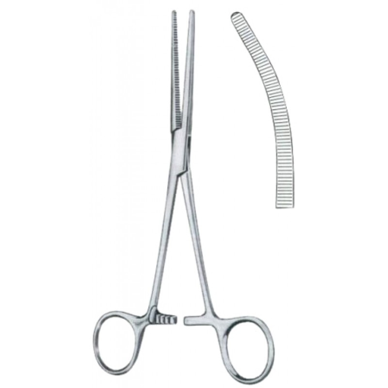 Rochester-Pean Hemostatic Forceps BJ Curved 26cm10 14