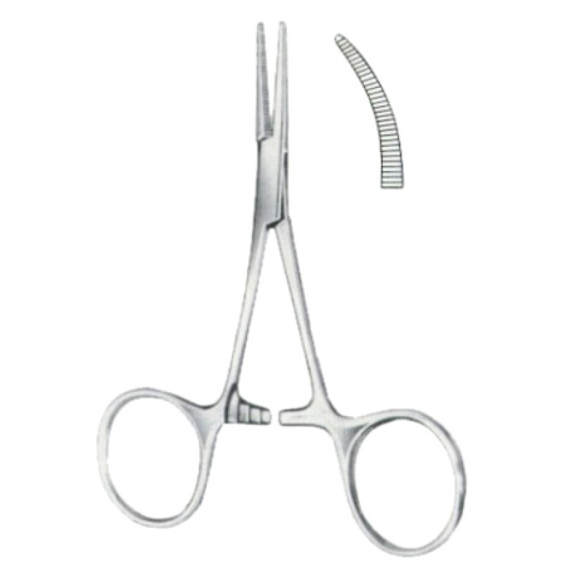 Hartmann Hemostatic Forceps BJ Straight 12 10cm4